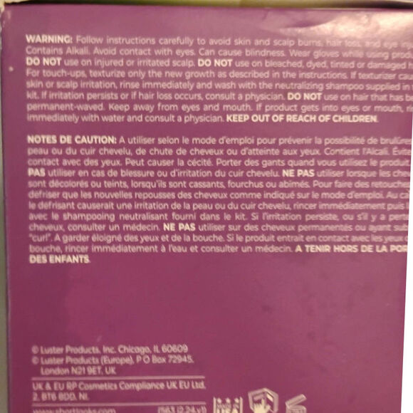 Shortlooks texturizer enhanced with avocado and castor hair oils. - Picture 2 of 4